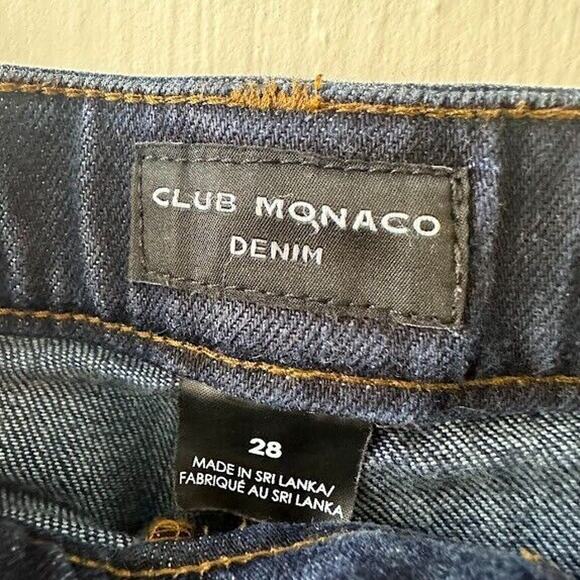 Club Monaco Jeans Womens Size 28 Blue High Rise Skinny Denim Pants - Picture 5 of 10